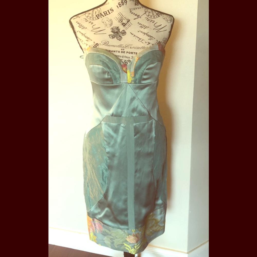 🥂Nicole Miller Silk Cocktail Dress